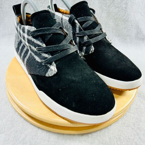 Walk With Me Highlands fall Plaid Shoes Coldwater Creek women’s size 6.5 wide - Picture 3 of 8